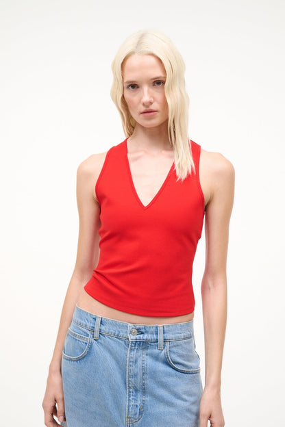 STAUD | Jesse Tank Cardinal