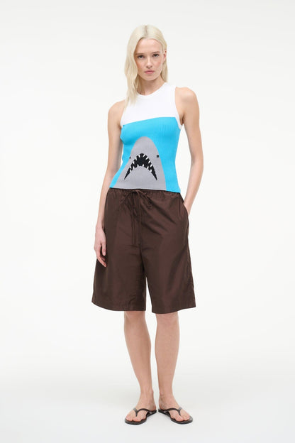 STAUD | Malia Tank Great White