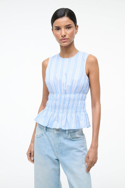 STAUD | Culver Top Ventura Stripe