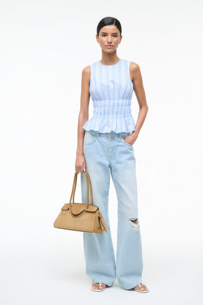 STAUD | Culver Top Ventura Stripe