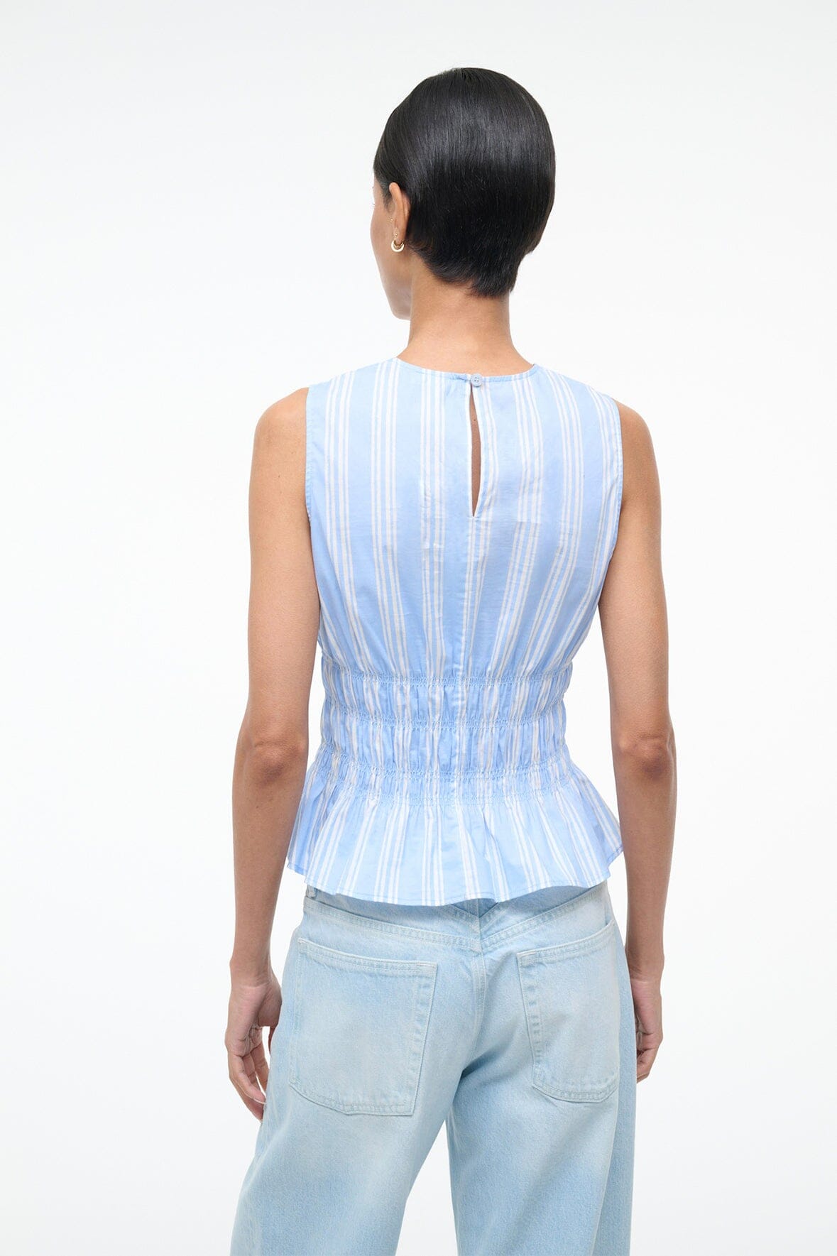 STAUD | Culver Top Ventura Stripe