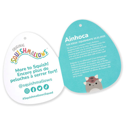 Squishmallows - Squishmallows Ainhoca the Ankylosaurus | Jazwares