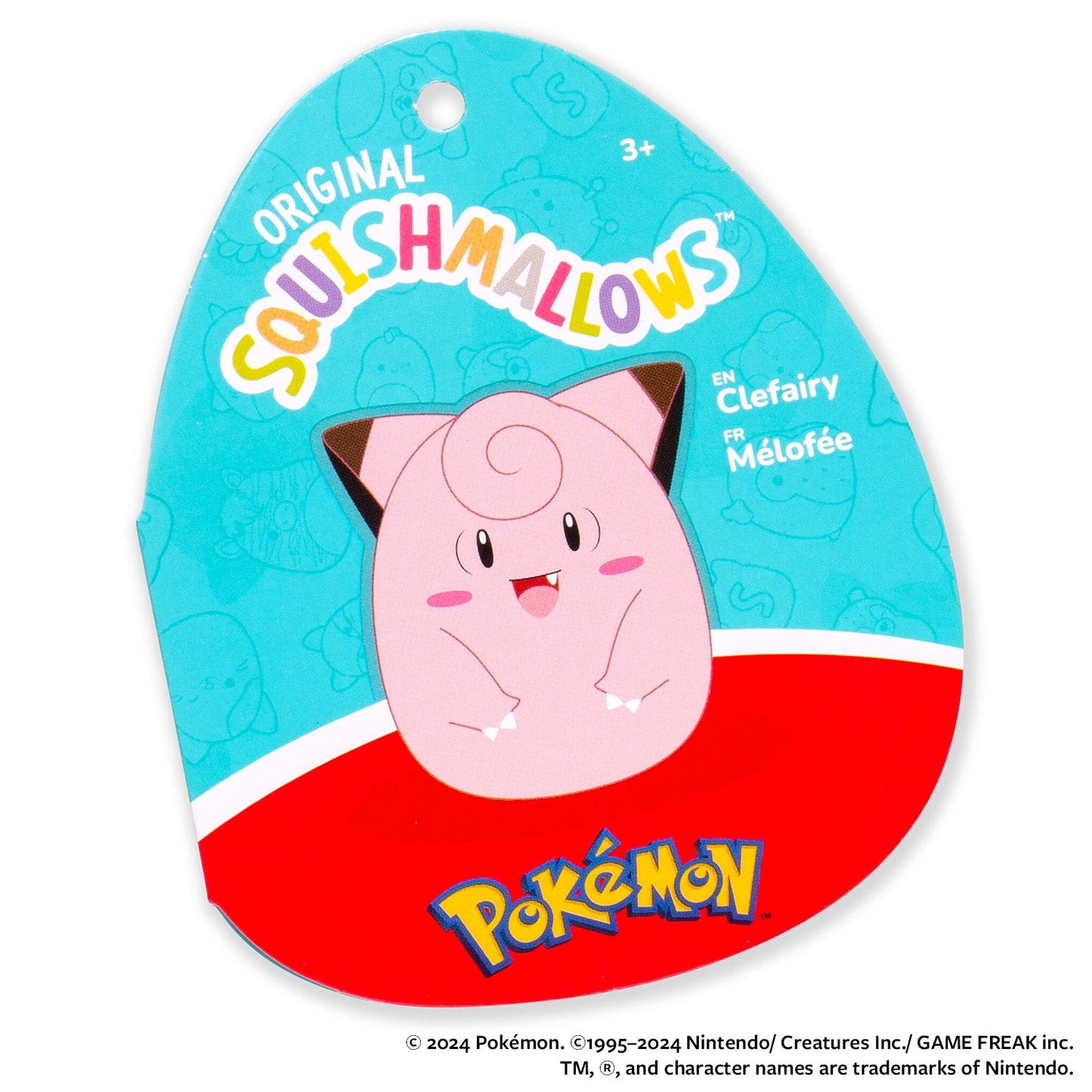 Squishmallows - Pokemon 20-Inch Clefairy | Jazwares