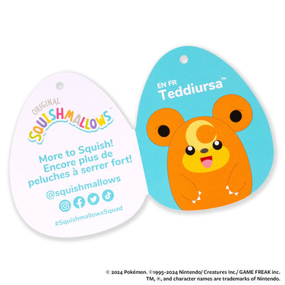 Squishmallows - Pokémon 20-Inch Teddiursa | Jazwares