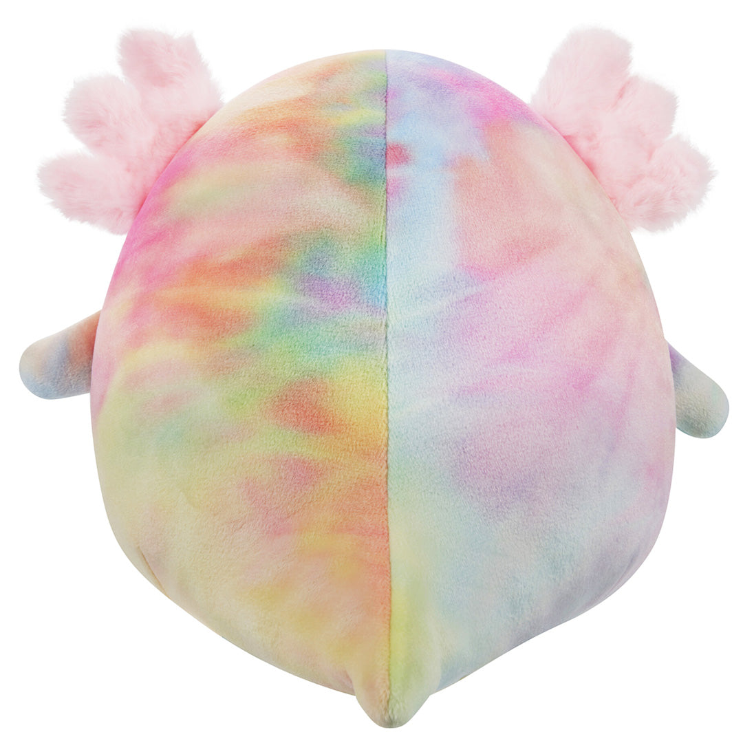 Squishmallows - Squishmallows 11" Tinley the Rainbow Tie-Dye Axolotl | Jazwares