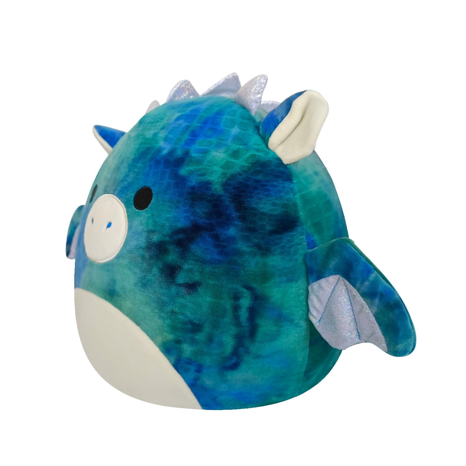 Squishmallows - Squishmallows 14" Dominic the Blue Textured Dragon | Jazwares