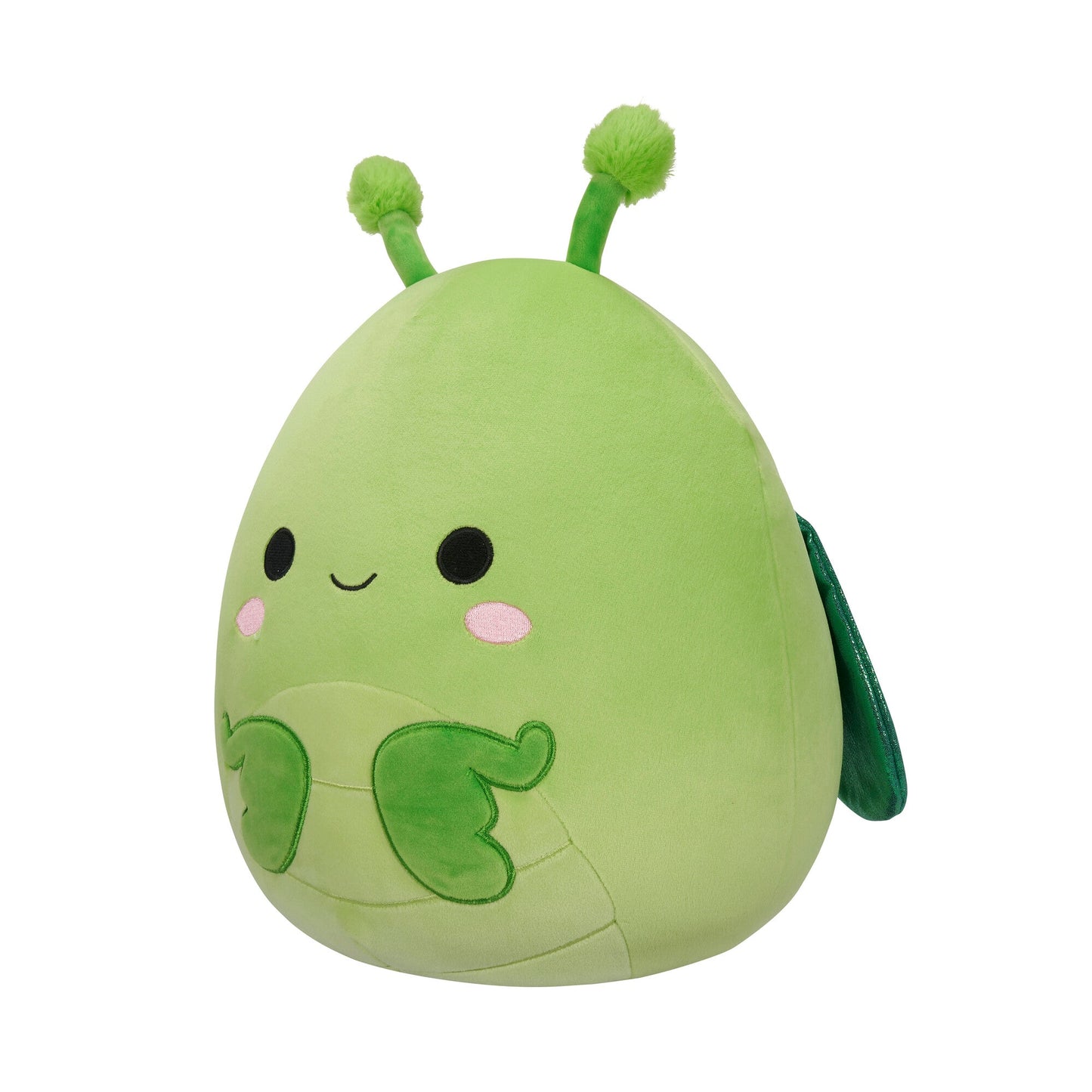 Squishmallows - Squishmallows 12" Trenton the Green Praying Mantis With Sparkle Wings | Jazwares