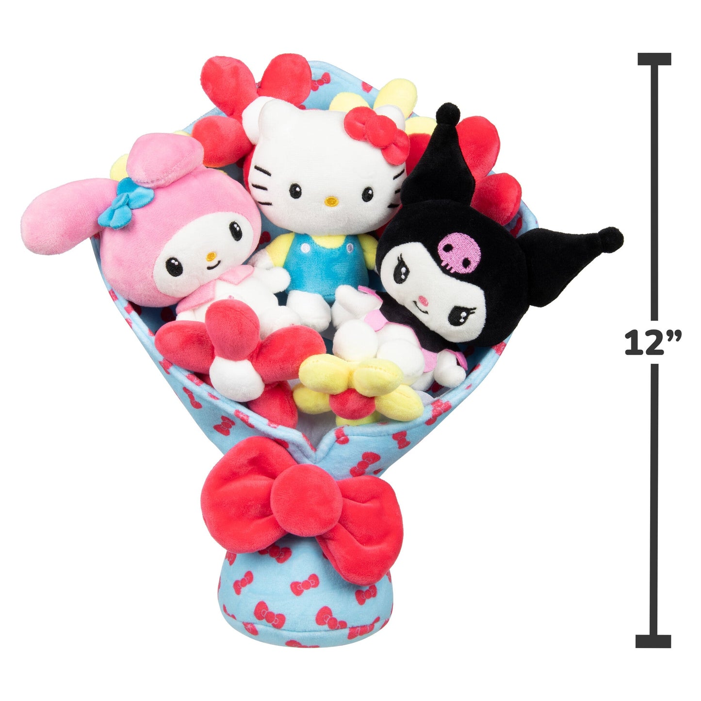 Squishmallows - Hello Kitty and Friends 12-Inch Plush Celebration Bouquet | Jazwares
