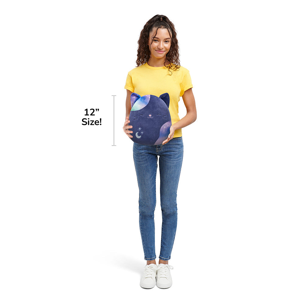 Squishmallows - Squishmallows 12" Metta the Navy Blue Cat With Celestial Spots | Jazwares