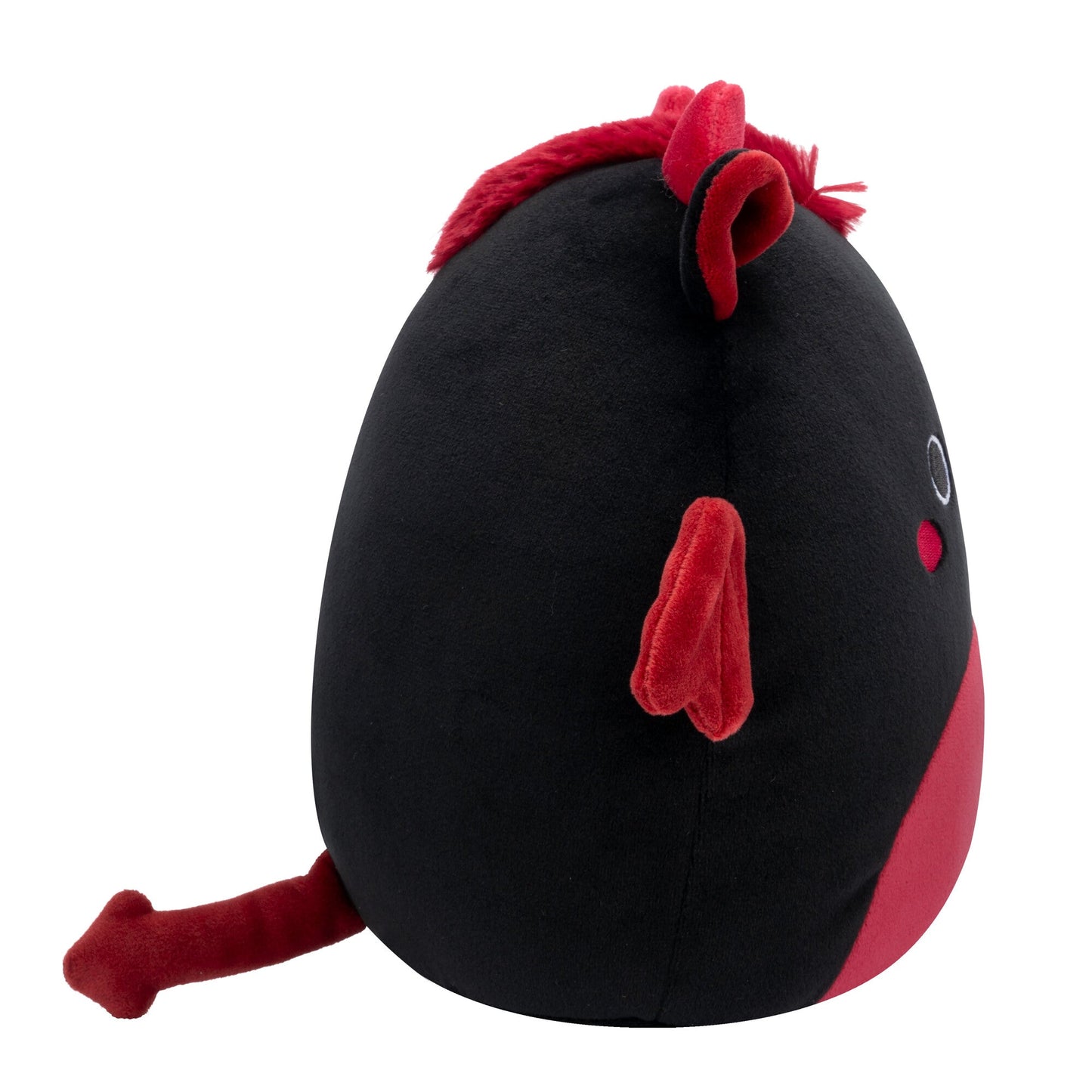 Squishmallows - Squishmallows 8" Rebecca the Black and Maroon Jersey Devil | Jazwares