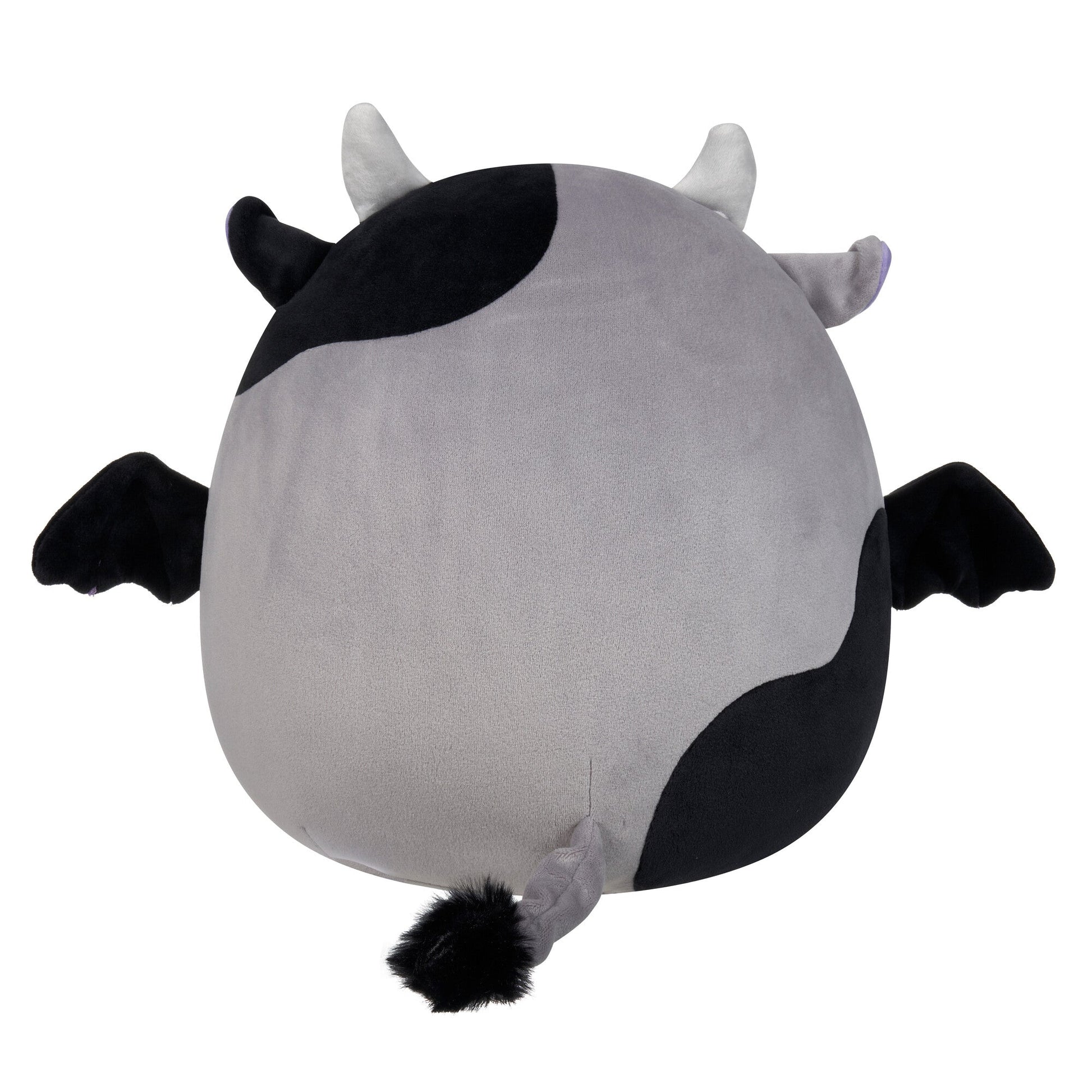 Squishmallows - Squishmallows 12" Bridgette the Grey and Black Cow Bat | Jazwares