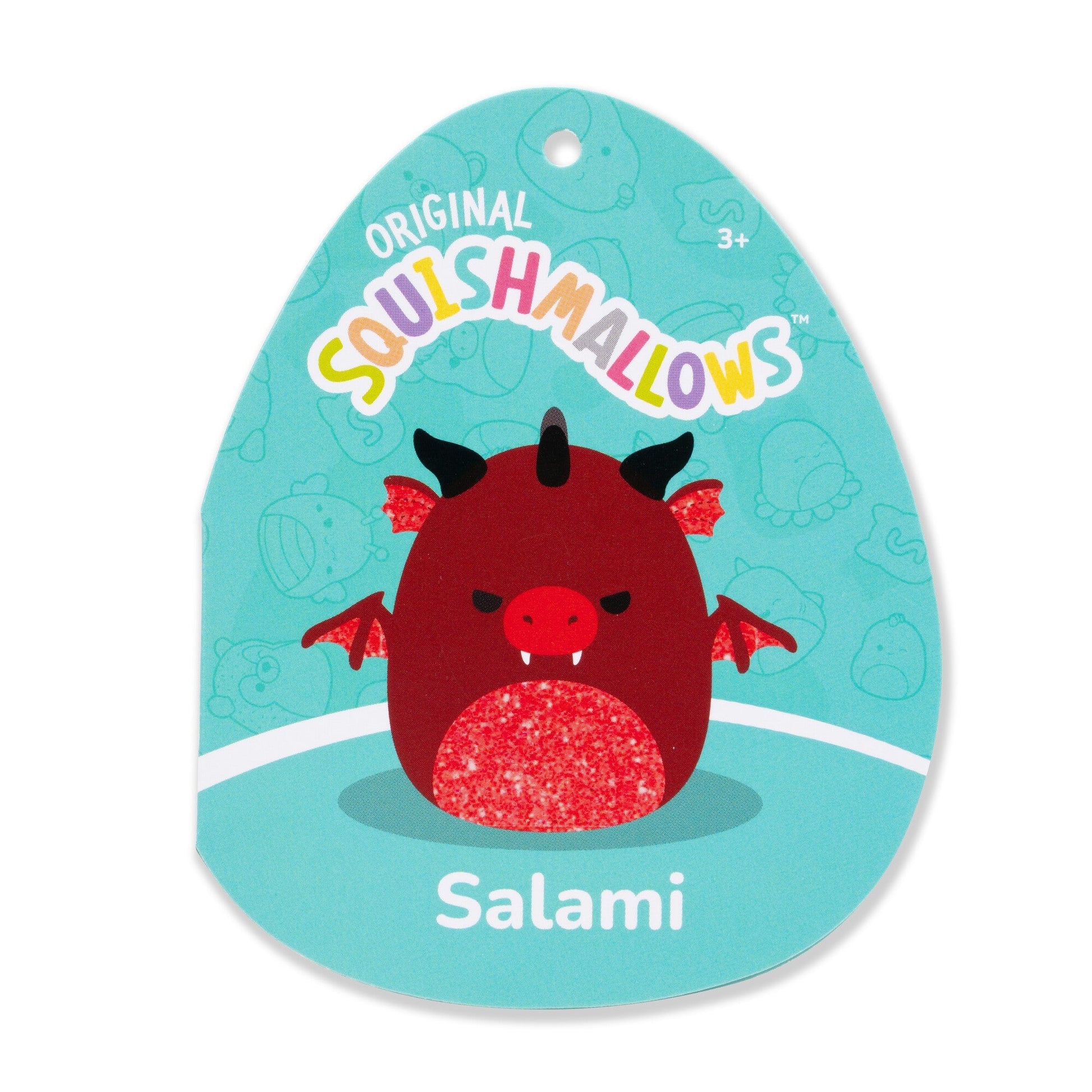 Squishmallows - Squishmallows 20" Salami the Red Dragon | Jazwares