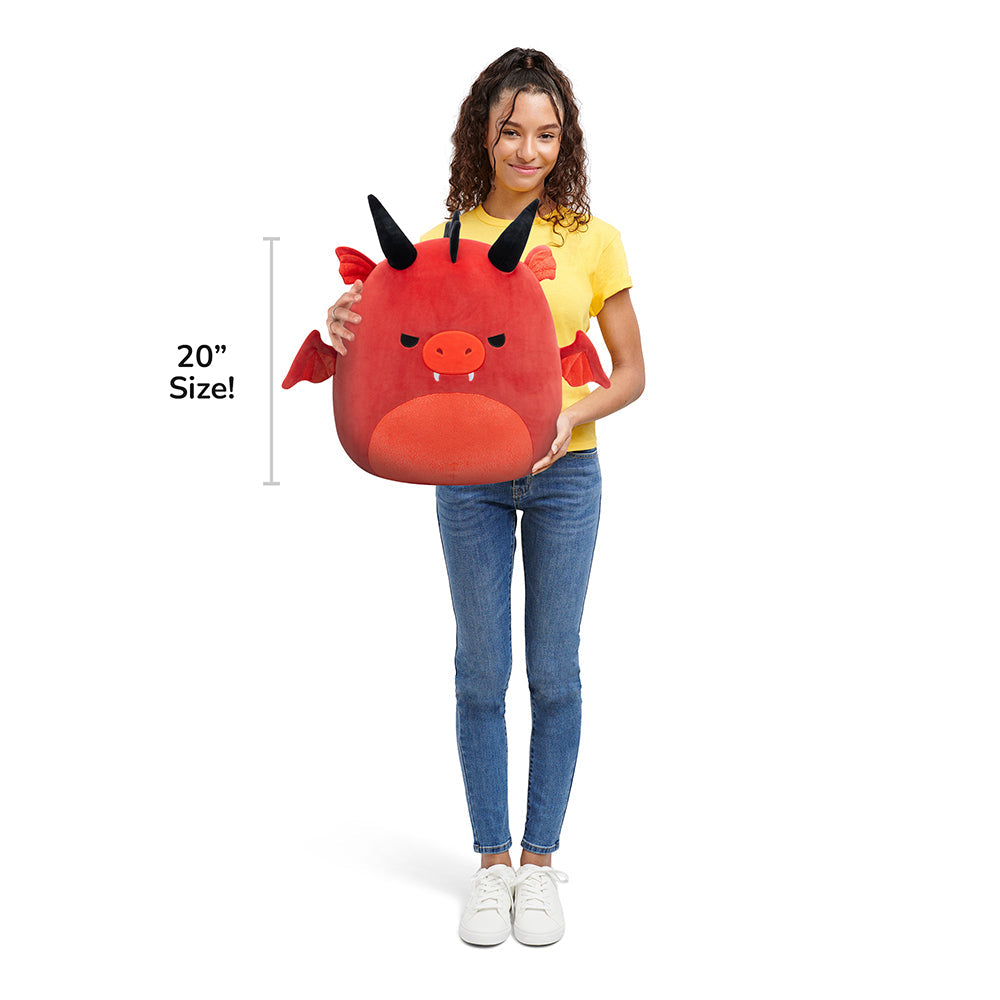 Squishmallows - Squishmallows 20" Salami the Red Dragon | Jazwares