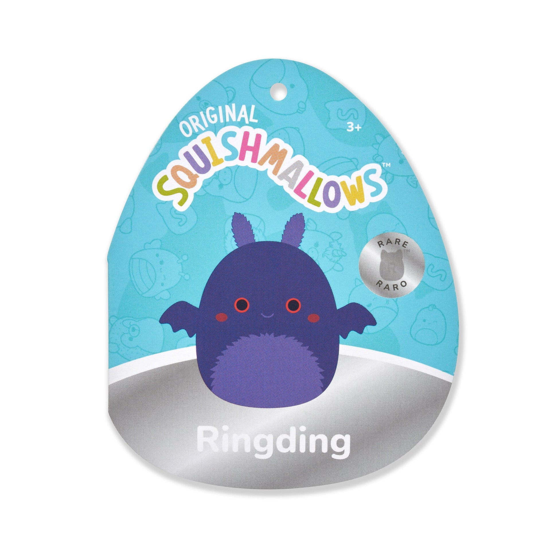 Squishmallows - Squishmallows 16" Ringding the Dark Purple Mothman | Jazwares