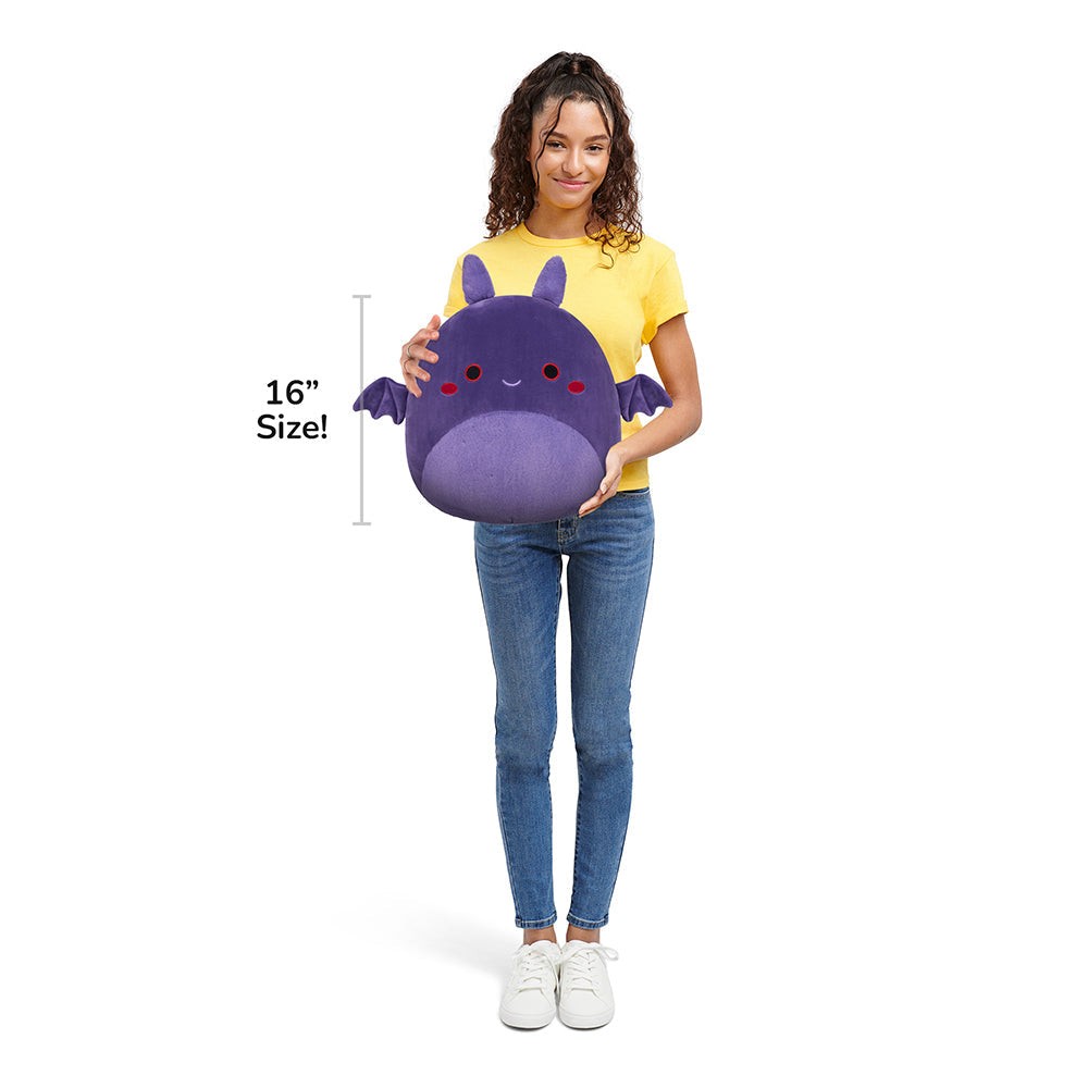 Squishmallows - Squishmallows 16" Ringding the Dark Purple Mothman | Jazwares