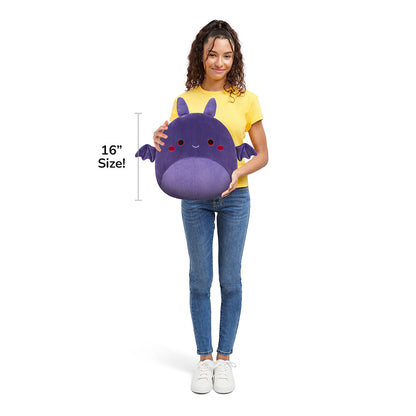 Squishmallows - Squishmallows 16" Ringding the Dark Purple Mothman | Jazwares