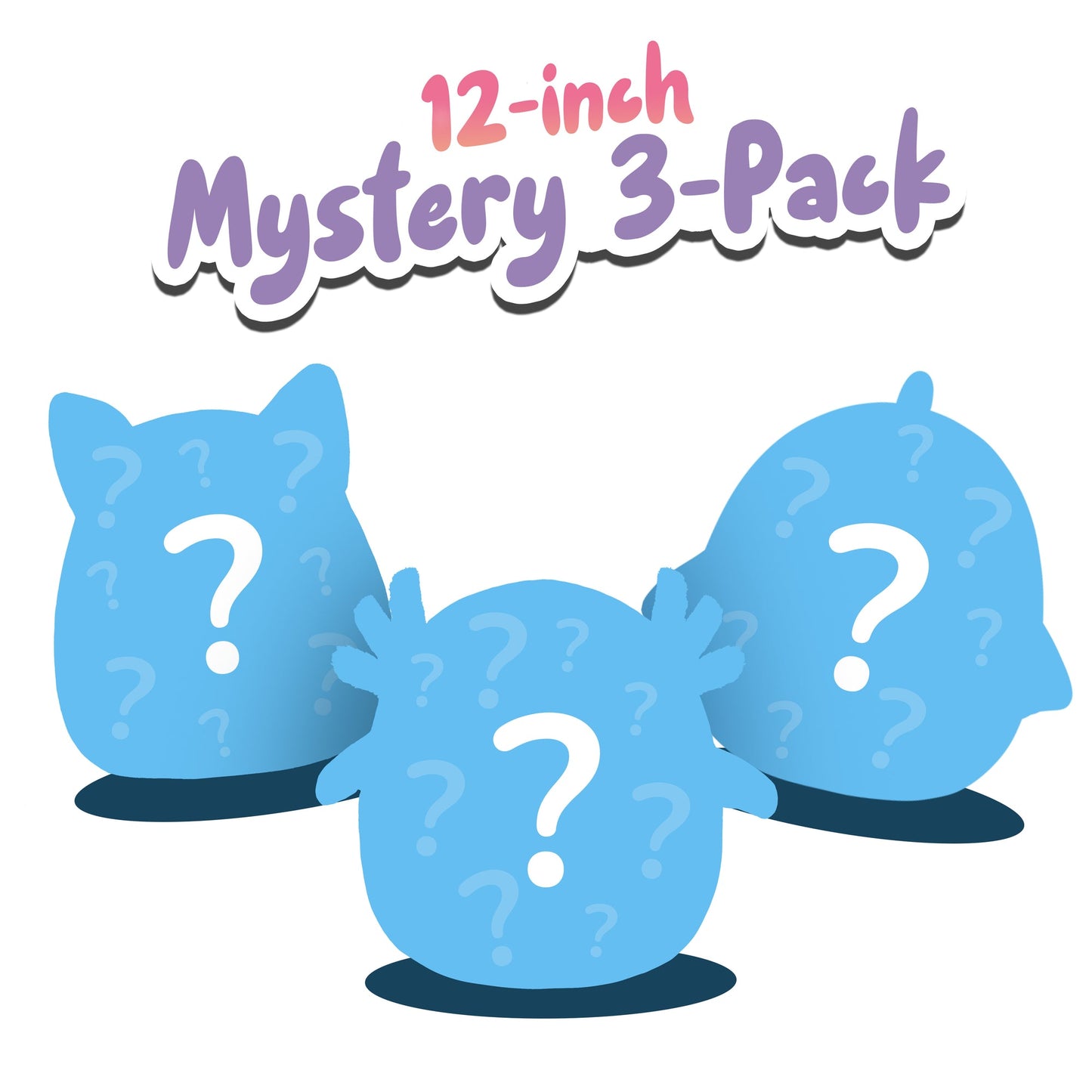 Squishmallows - Squishmallows 12-Inch Mystery Plush 3 Pack | Jazwares