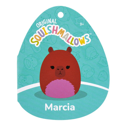 Squishmallows - Squishmallows 8" Marcia the Maroon Capybara | Jazwares