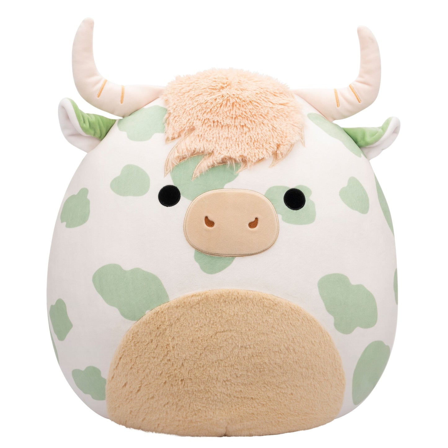 Squishmallows - Squishmallows 20" Celestino the Sage Green Spotted Highland Cow | Jazwares