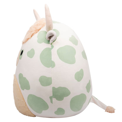 Squishmallows - Squishmallows 20" Celestino the Sage Green Spotted Highland Cow | Jazwares