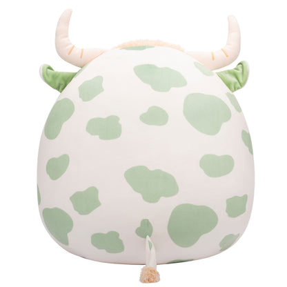 Squishmallows - Squishmallows 20" Celestino the Sage Green Spotted Highland Cow | Jazwares