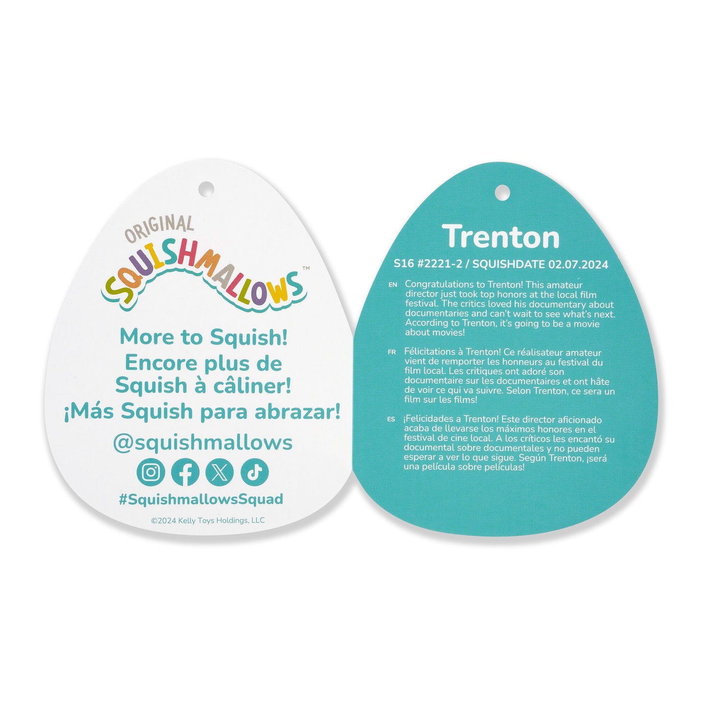 Squishmallows - Squishmallows 16" Trenton the Praying Mantis with Beanie | Jazwares