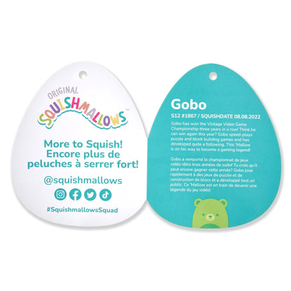 Squishmallows - Squishmallows 12" Gobo the Neon Green Bear | Jazwares