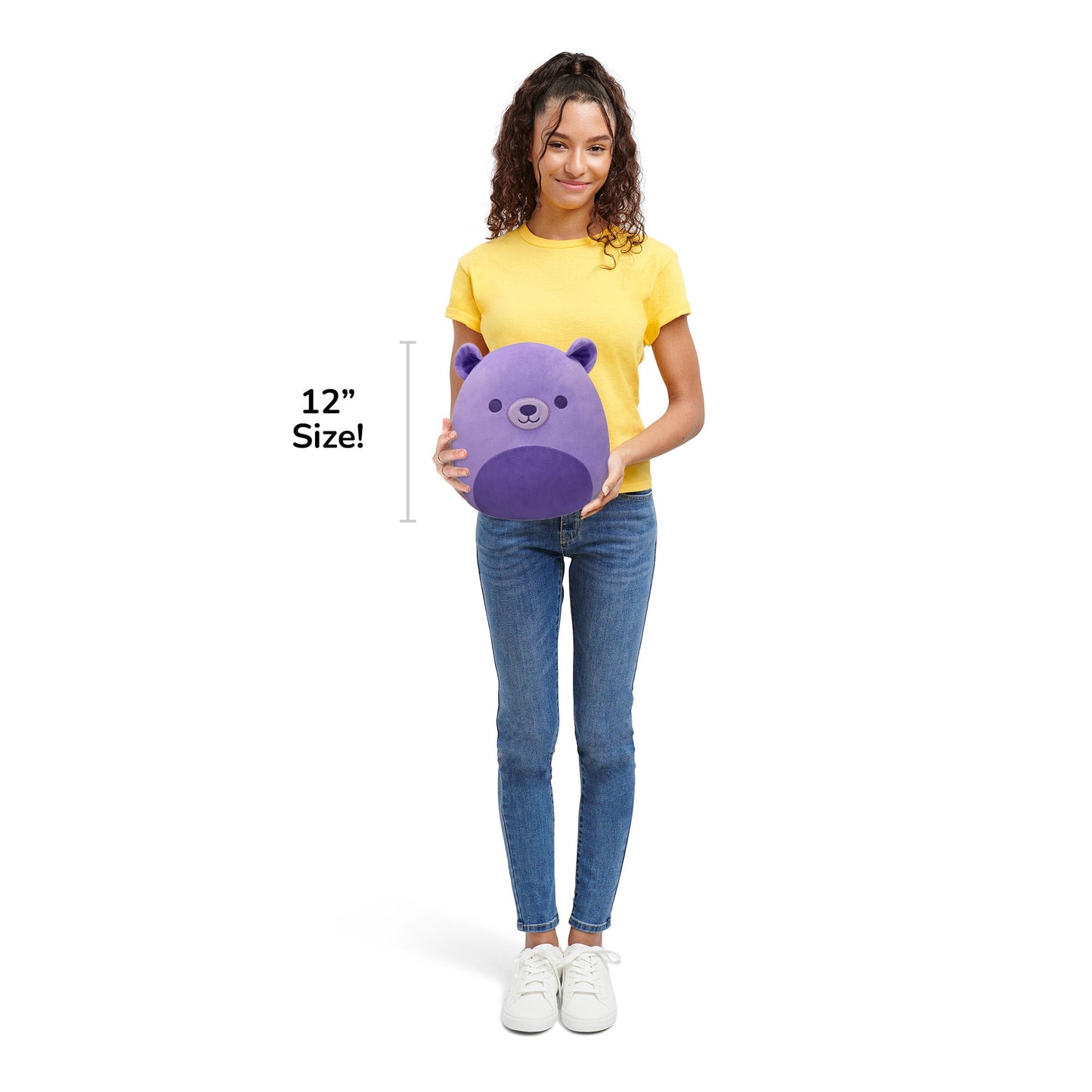 Squishmallows - Squishmallows 12" Purpo the Neon Purple Bear | Jazwares