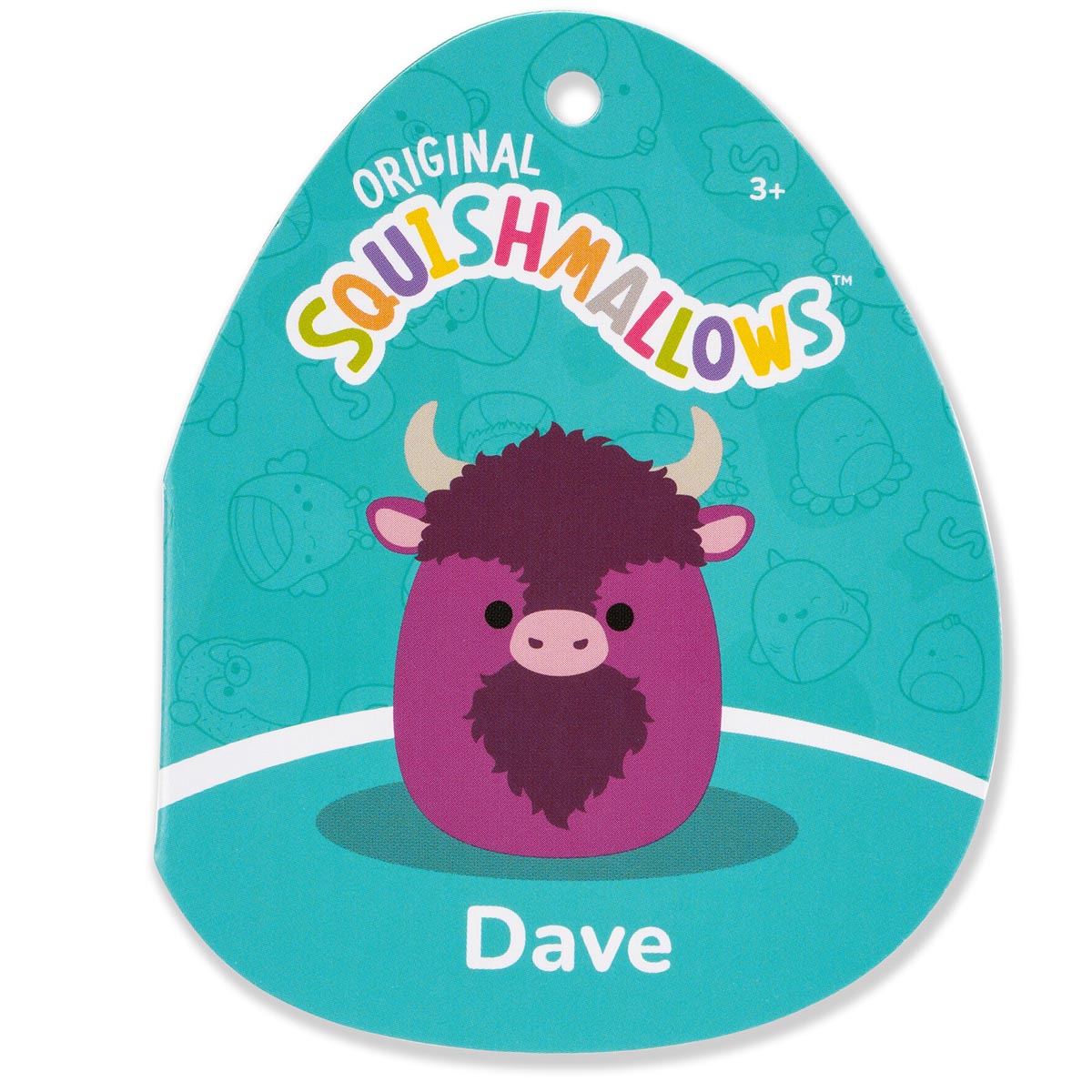 Squishmallows - Squishmallows Dave the Plum Bison | Jazwares