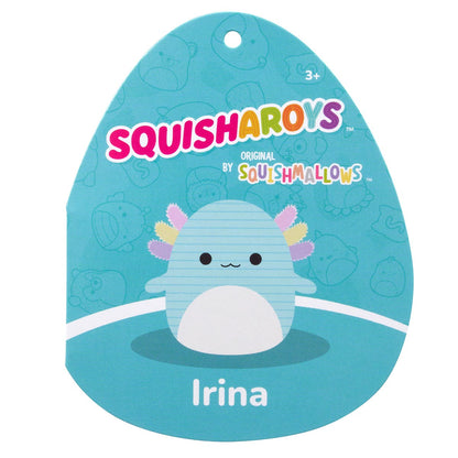 Squishmallows - Squishmallows 8" Irina the Teal Corduroy Axolotl | Jazwares