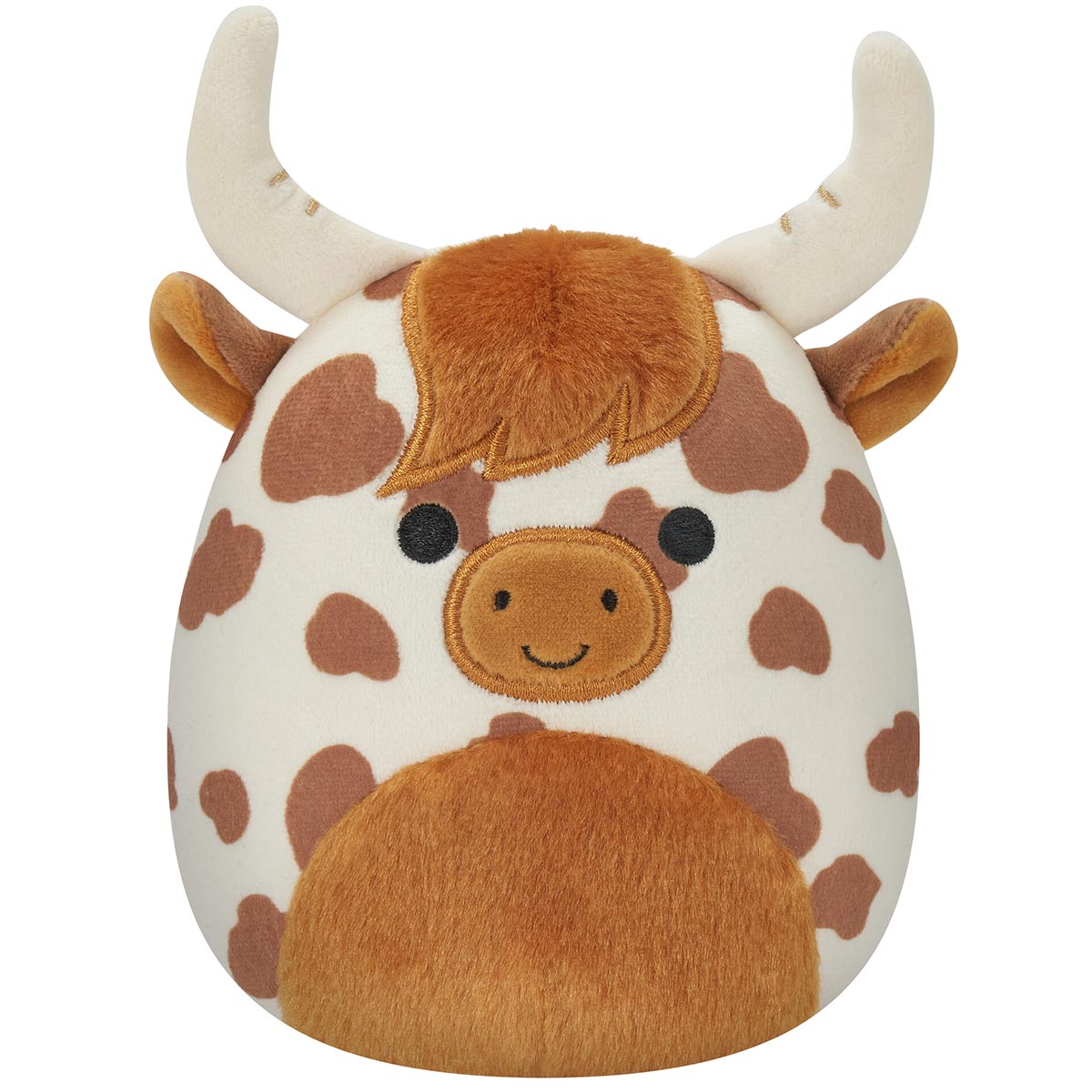 Squishmallows - Squishmallows Alonzo the Brown Spotted Highland Cow | Jazwares