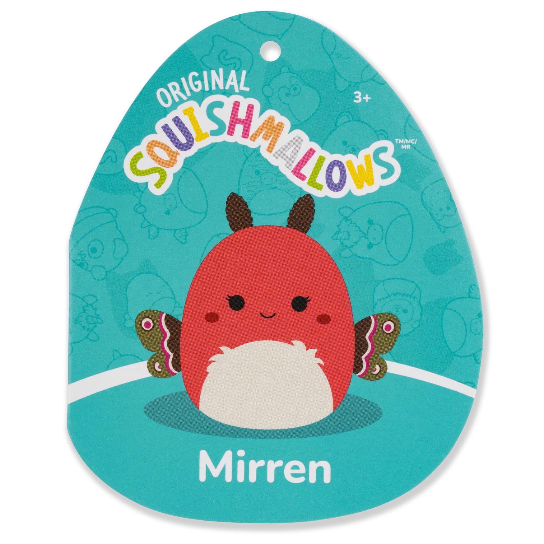 Squishmallows - Squishmallows Mirren the Red Moth | Jazwares