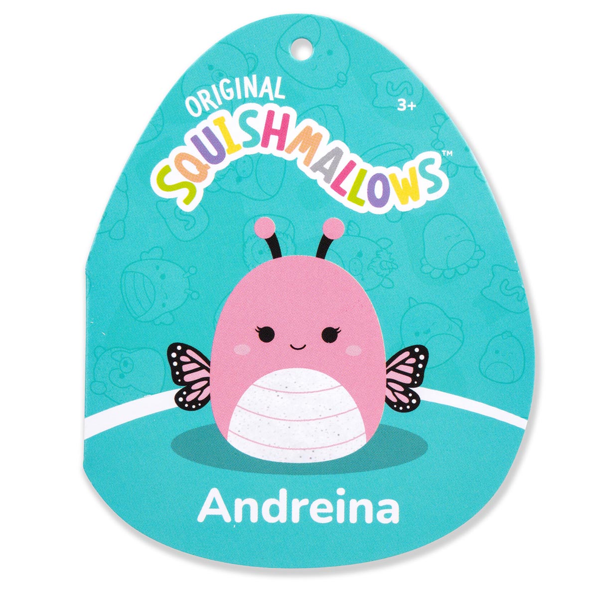 Squishmallows - Squishmallows 8" Andreina the Pink Monarch Butterfly | Jazwares