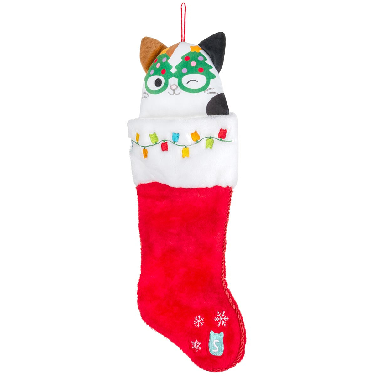 Squishmallows - Squishmallows Cam the Cat Plush Stocking | Jazwares