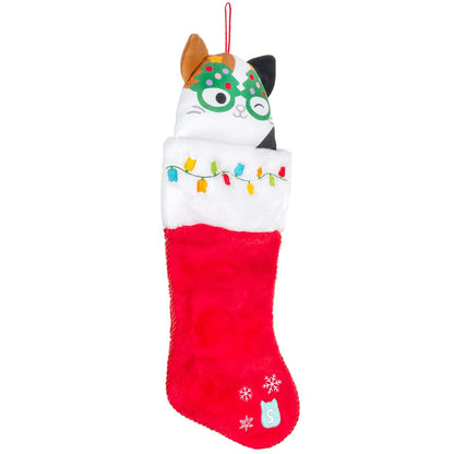 Squishmallows - Squishmallows Cam the Cat Plush Stocking | Jazwares