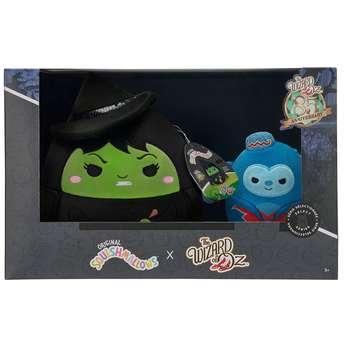 Squishmallows - Squishmallows Select Series 2-Pack: Wicked Witch + Winged Monkey | Jazwares