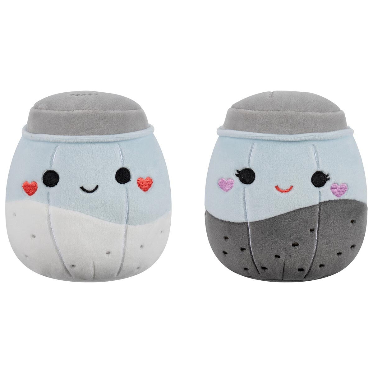 Squishmallows - Squishmallows 5" Valentine’s Salt & Pepper 2-Pack | Jazwares