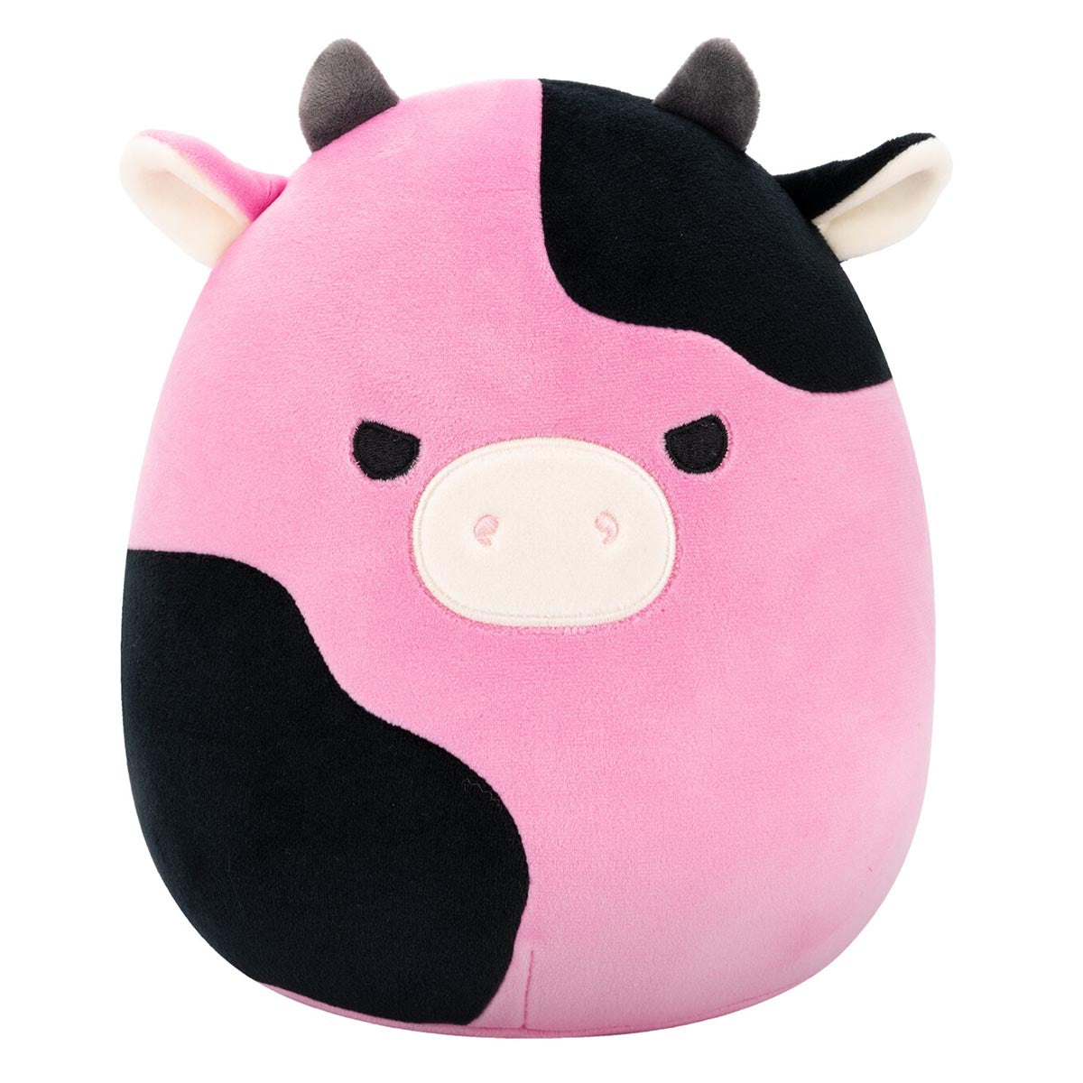 Squishmallows - Squishmallows 8" Pollyanna the Black and Pink Cow | Jazwares