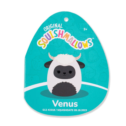Squishmallows - Squishmallows 12" Venus the Blacknose Sheep with Fuzzy Black Belly | Jazwares