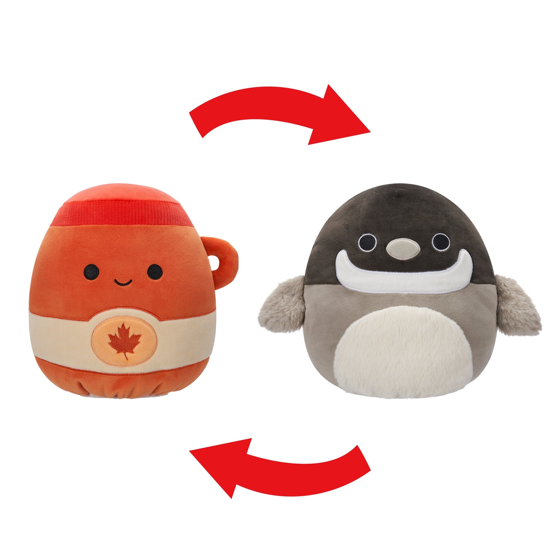 Squishmallows - 8" Jeremiah & Gertrude FlipAMallows | Jazwares