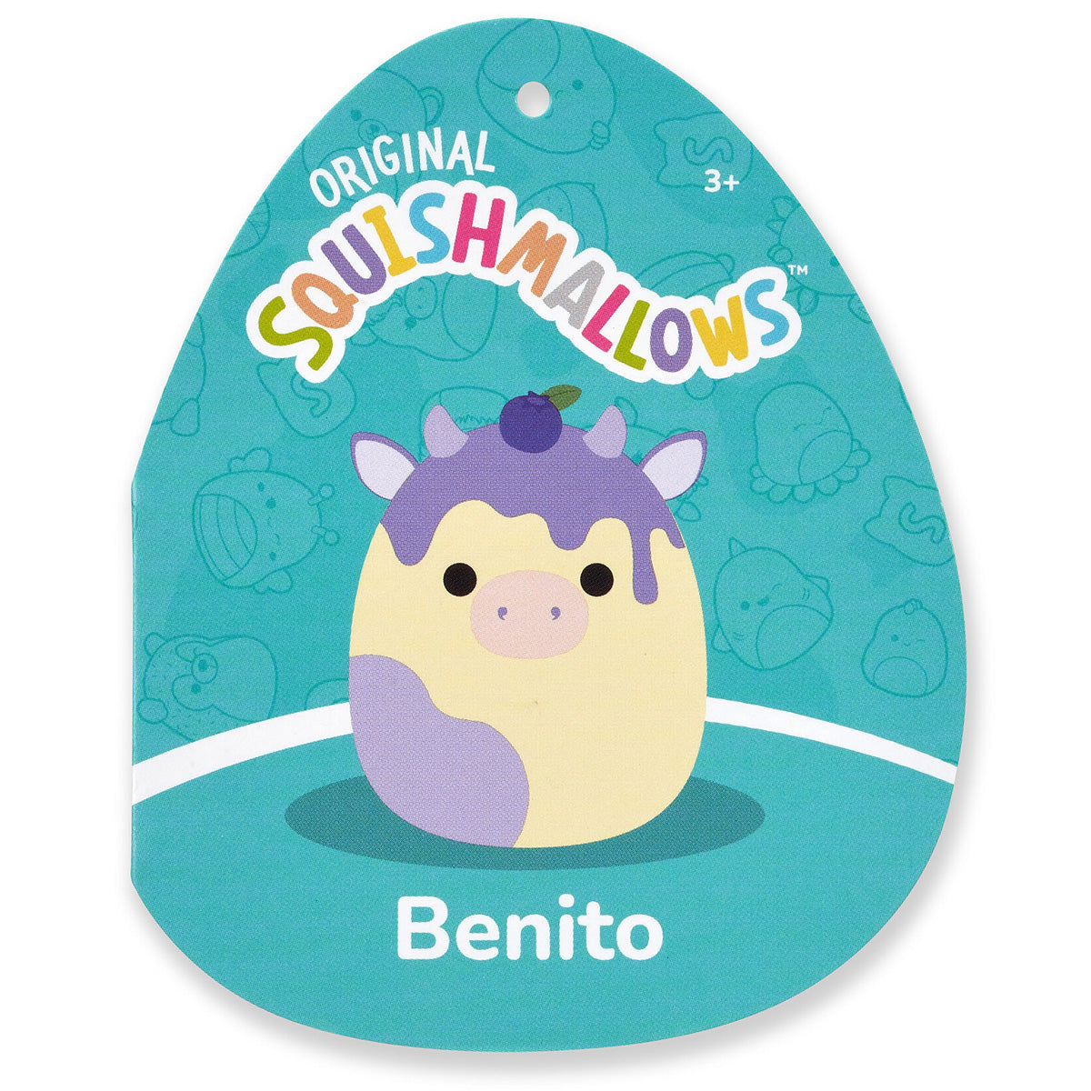 Squishmallows - Squishmallows 12" Benito the Blueberry Cheesecake Cow | Jazwares