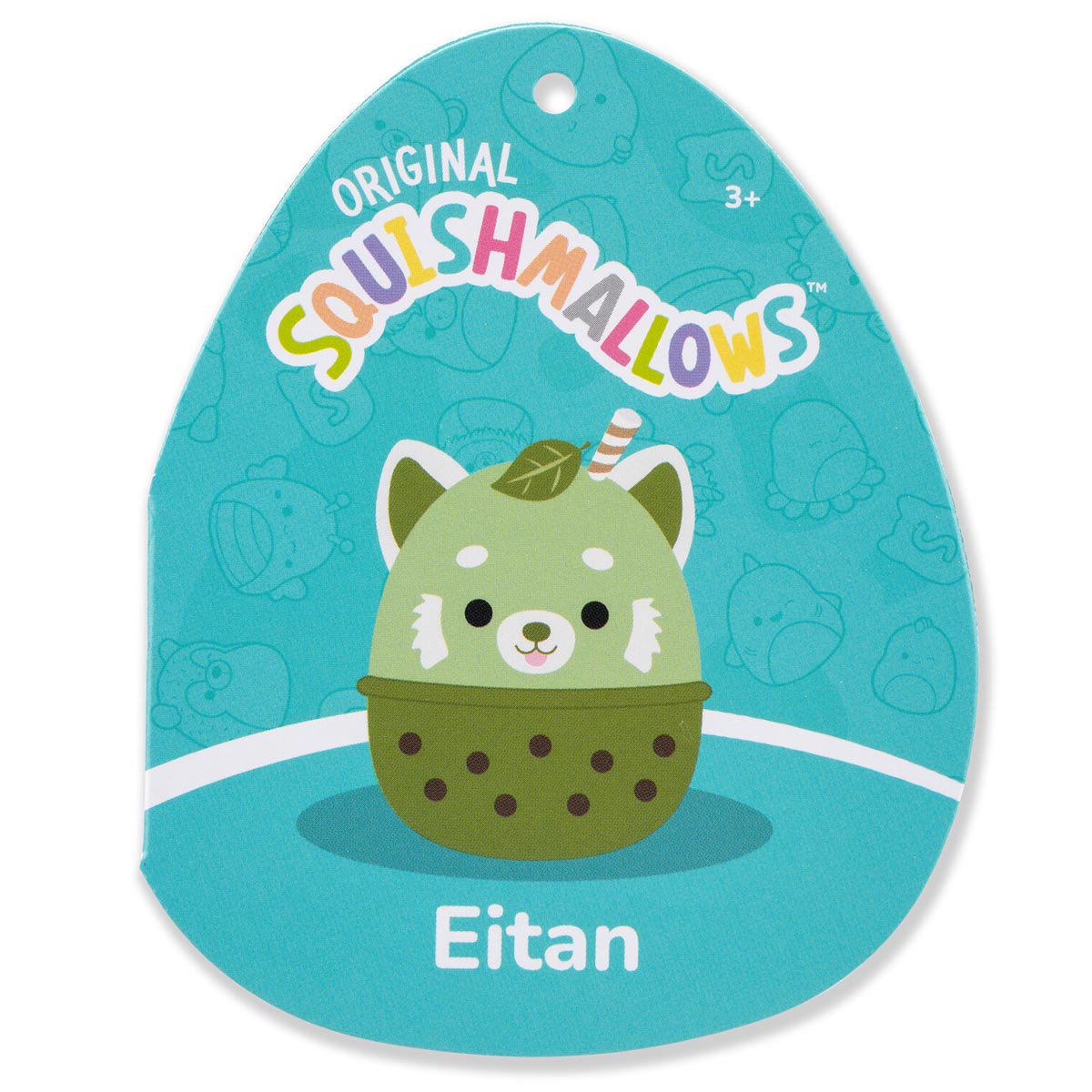 Squishmallows - Squishmallows 14" Eitan the Matcha Boba Red Panda | Jazwares